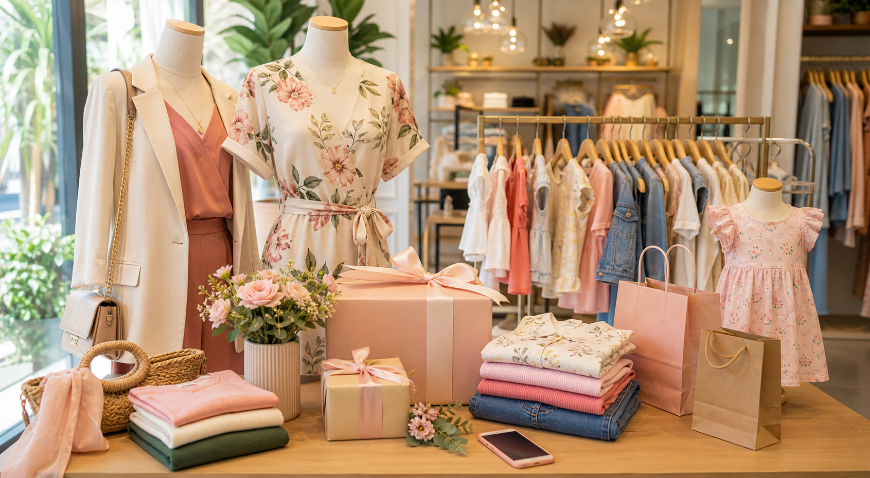 Ideias de campanha para loja de moda no Dia das Mães